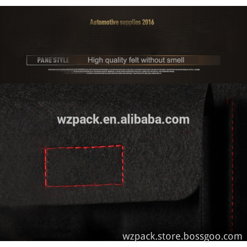 2016 Large series OED/ODM Car Accessory Back Seat Trend Felt Organiser Auto Travel Storage Bag Holder